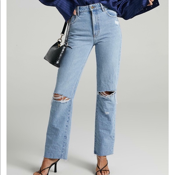 Rolla’s Original Straight Jeans - City Warn Denim - Picture 2 of 13